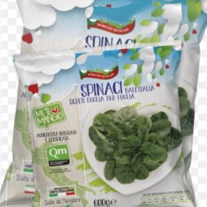 Spinaci a cubetti
