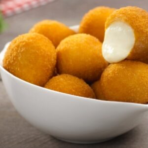 Bocconcini di mozzarella panata
